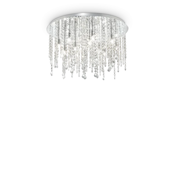 Candelabru din cristal pentru living modern