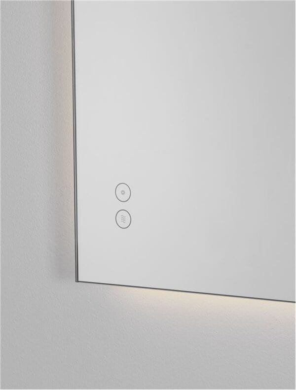 Oglinda cu LED și dezaburire - sistem touch