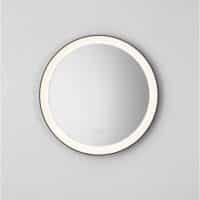 Oglinda rotundă cu LED și dezaburire + sistem touch perfectă pentru machiaj Nova Luce URAL, diametru 60 cm