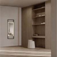 Oglinda cu iluminare LED, sistem de dezaburire și sistem touch Nova Luce DOUL 120 cm