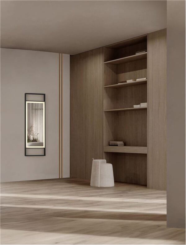 Oglinda cu iluminare LED, sistem de dezaburire și sistem touch Nova Luce DOUL 120 cm