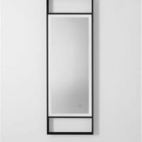 Oglinda cu iluminare LED, sistem de dezaburire și sistem touch Nova Luce DOUL 120 cm