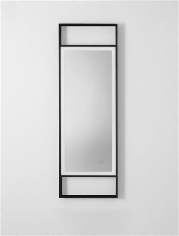 Oglinda cu iluminare LED, sistem de dezaburire și sistem touch Nova Luce DOUL 120 cm