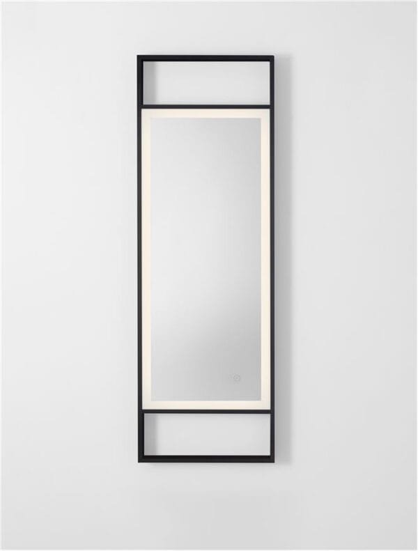Oglinda cu iluminare LED, sistem de dezaburire și sistem touch Nova Luce DOUL 120 cm