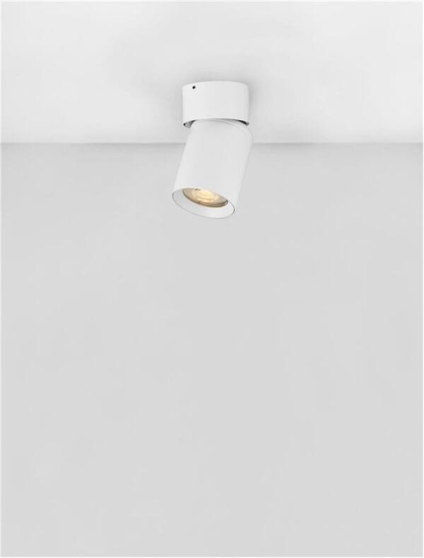Spot LED Alb Nova Luce Amecy GU10 1x10W