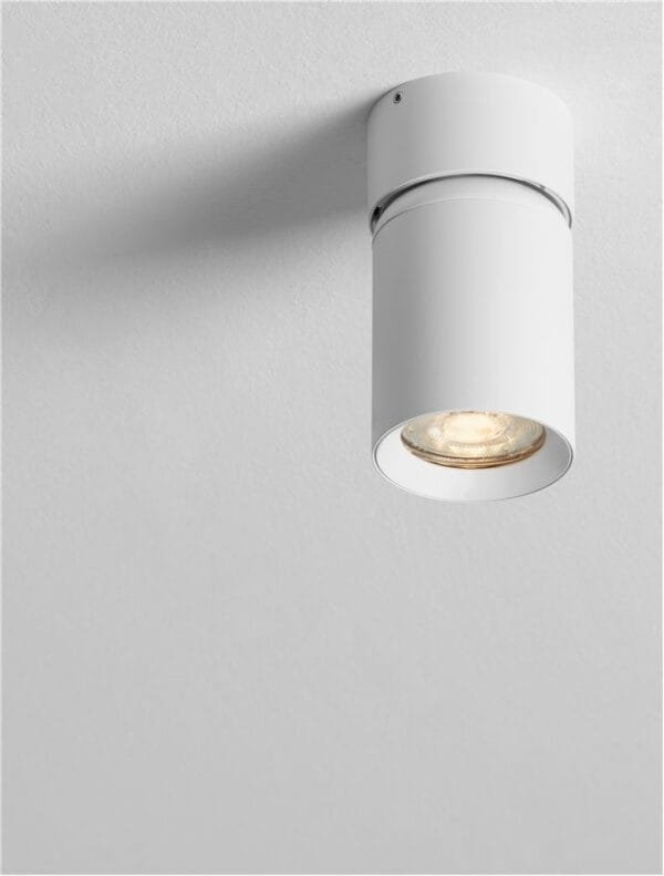 Spot LED Alb Nova Luce Amecy GU10 1x10W
