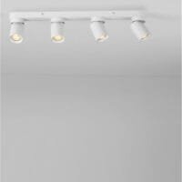 Șină cu patru spoturi LED albe Nova Luce Amecy GU10 4x10W