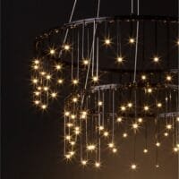 Lustră LED modernă neagră Nova Luce Stellar 41W dimabila