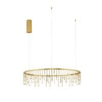 Lustră LED modernă aurie Nova Luce Stellar 31W Dimabilă