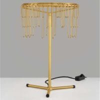 Lampă de masă LED modernă aurie Nova Luce Stellar 16W Dimabilă