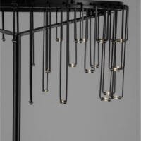 Lampadar LED modern negru Nova Luce Stellar 17W Dimabil