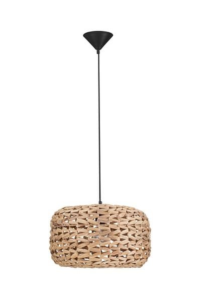 pendul boho ponn natural bej lemn natur