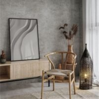 lampadar natural negru