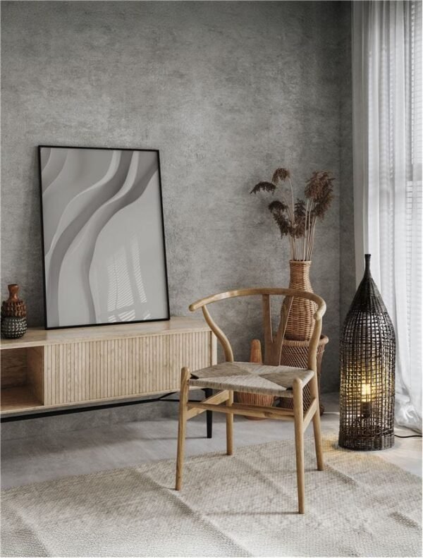 lampadar natural negru