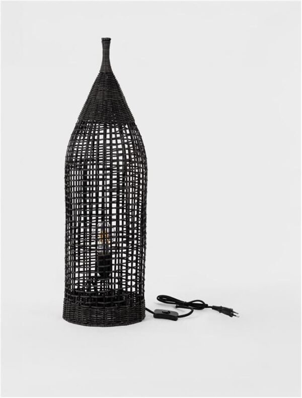 lampadar natural negru