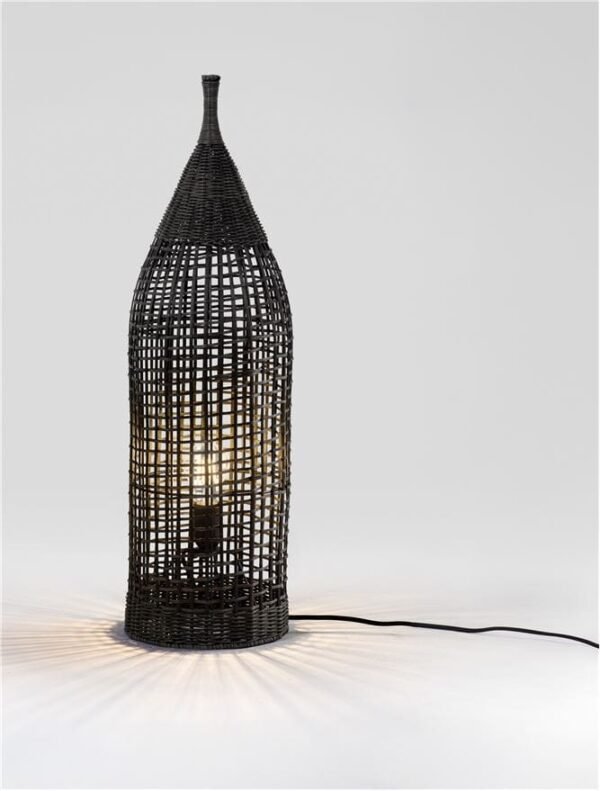 lampadar natural negru