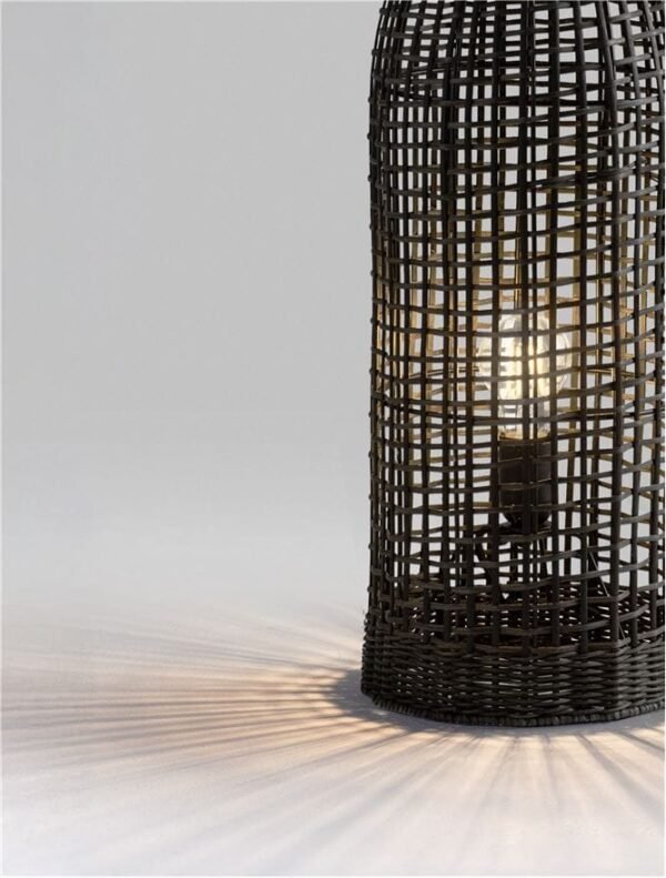 lampadar natural negru