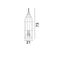 lampadar natural nova luce naos