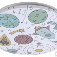 Plafonieră LED pentru copii Rabalux Hanka Space 24W 3000K