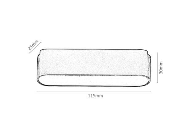 Plafonieră LED pentru sistem de iluminat pe șină Rabalux LiTrack Line02N