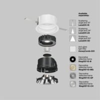 Spot Led Încastrat Mayoni Wise 10W 36° alb