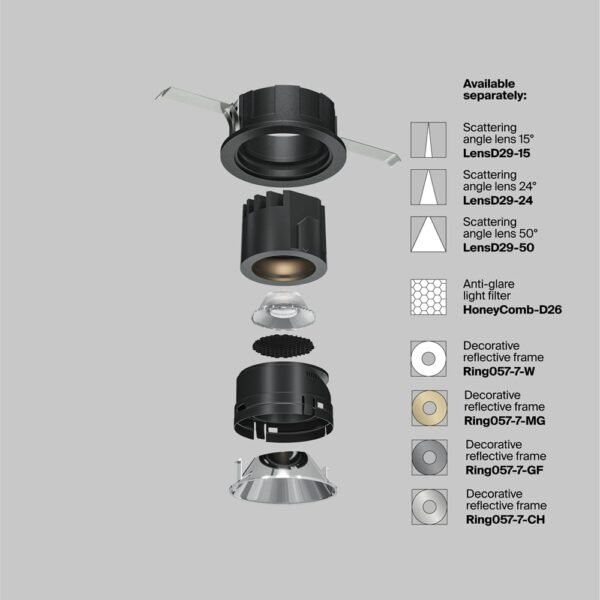 Spot Led Încastrat Mayoni Wise 7W 36°
