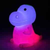 Veioză bebeluși și copii RGB, LED cu încărcare USB Rabalux Dinoo