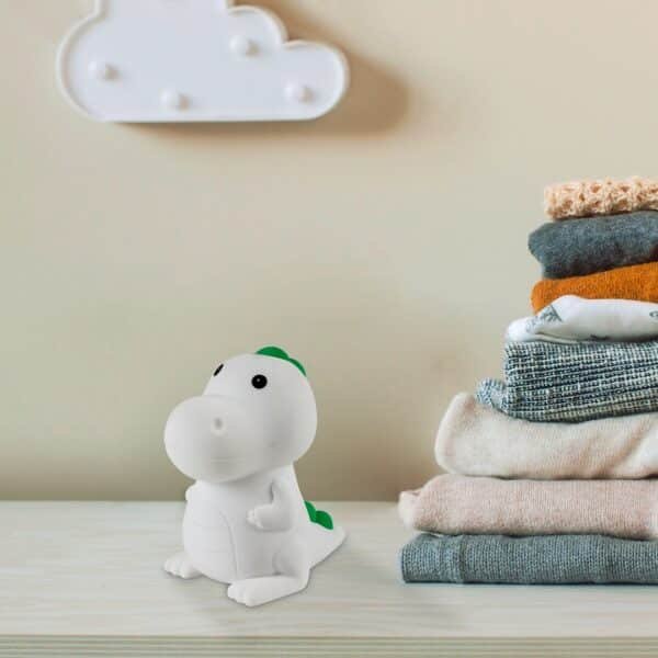 Veioză bebeluși și copii RGB, LED cu încărcare USB Rabalux Dinoo