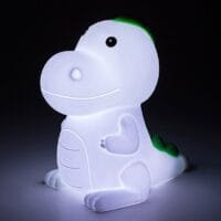 Veioză bebeluși și copii RGB, LED cu încărcare USB Rabalux Dinoo