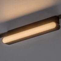 lampa led pe sina