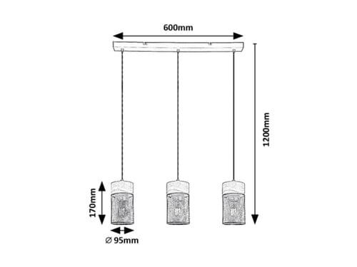 pendul modern ieftin callum rabalux
