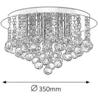 plafoniera eleganta rabalux