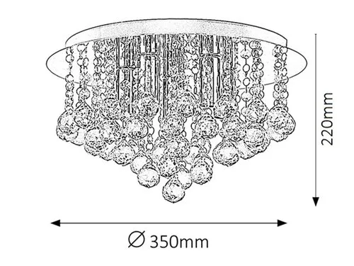 plafoniera eleganta rabalux