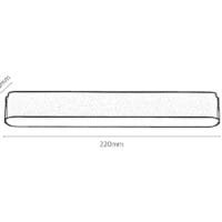 Plafonieră LED Dimabilă cu WI-FI Rabalux LiTrack Line09V