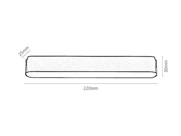 Plafonieră LED Dimabilă cu WI-FI Rabalux LiTrack Line09V