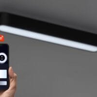 plafoniera led dimabila cu wi-fi