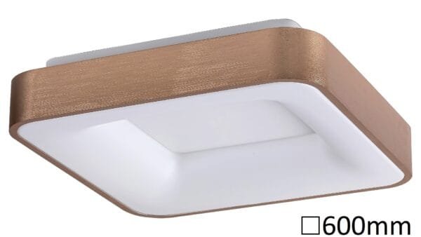 plafoniera led minimalista pătrată