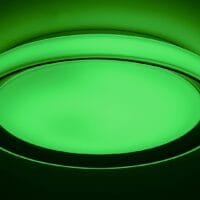 plafoniera rgb cu telecomandă