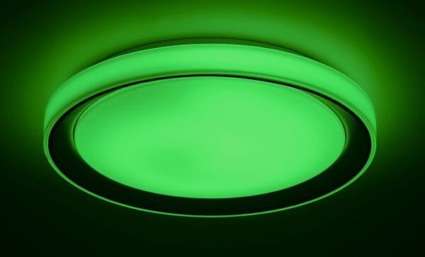 plafoniera rgb cu telecomandă