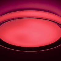 plafoniera rgb cu telecomandă