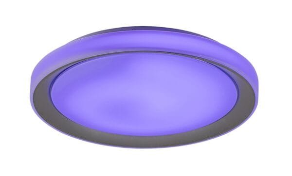 plafoniera rgb cu telecomandă