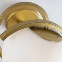 plafoniera glob auriu