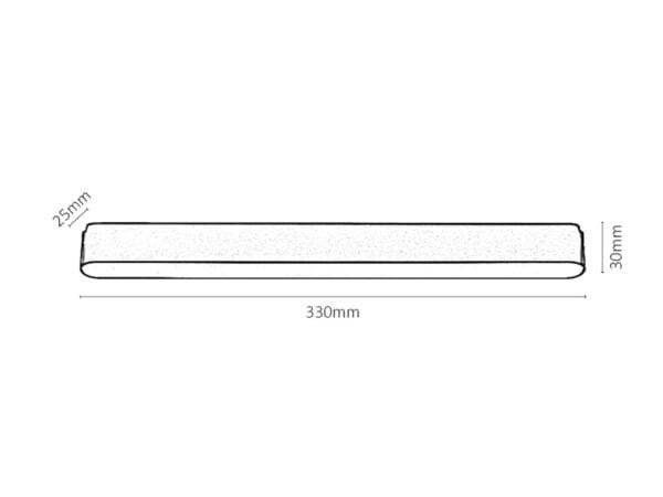 spot led rabalux pe sina negru