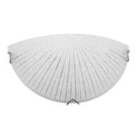 Aplică din sticlă texturată Nova Luce Shell E27