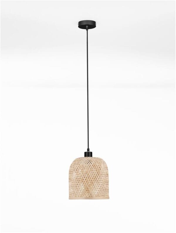 Pendul din bambus Nova Luce Intra E27 IP20