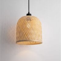 Pendul din bambus Nova Luce Intra E27 IP20