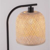Lampadar din bambus Nova Luce Intra E27 IP20