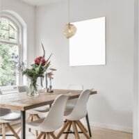 Pendul sticlă de culoarea chilimbarului Nova Luce Odelle 1X5W