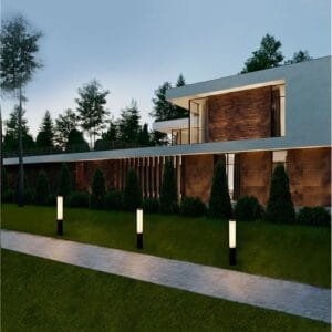 Stâlp LED pentru alee cu protecție anti-sare Nova Luce Tube 6W
