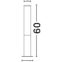 Stâlp LED pentru alee cu protecție anti-sare Nova Luce Tube 6W
